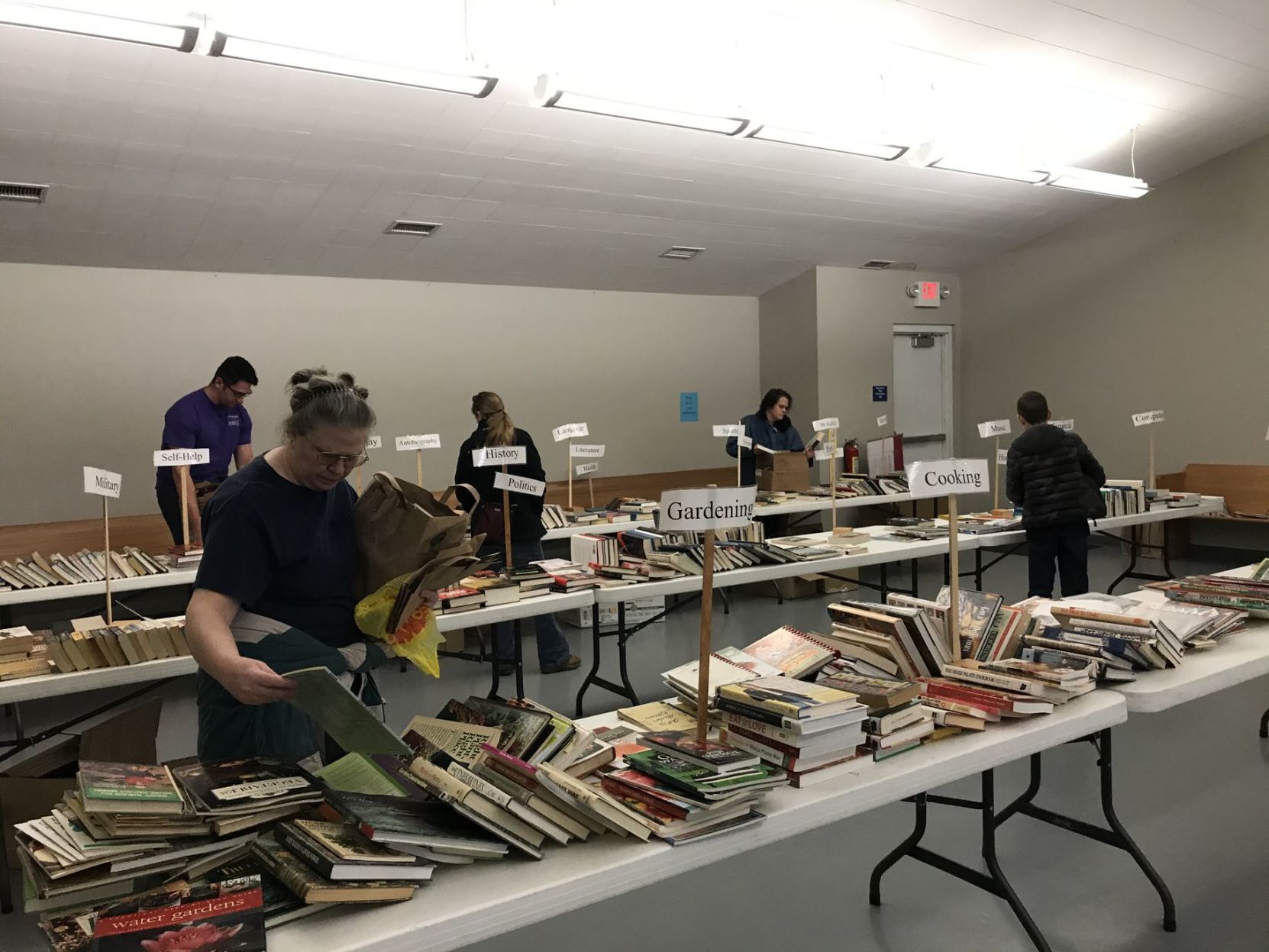 Kooskia Friends of the Library book sale